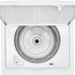 3.8 Cu. Ft. High Efficiency Top Load Washer with 360 Wash Agitator - White