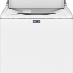 4.5 Cu. Ft. High Efficiency Top Load Washer with Deep Fill - White