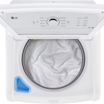 4.3 Cu. Ft. High-Efficiency Top Load Washer with SlamProof Glass Lid - White