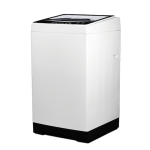 BLACK+DECKER Small Portable Washer, Portable Washer 1.7 Cu.Ft. with 6 Cycles, Transparent Lid & LED Display - White