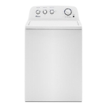 3.8 Cu. Ft. High Efficiency Top Load Washer with with High-Efficiency Agitator - White