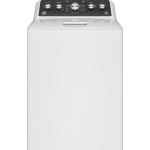 4.6 Cu. Ft. High-Efficiency Top Load Washer with Wash Boost - White with Matte Black