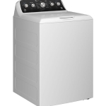 4.6 Cu. Ft. High-Efficiency Top Load Washer with Wash Boost - White with Matte Black