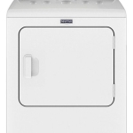 7.0 Cu. Ft. Electric Dryer with Extra Power Button - White