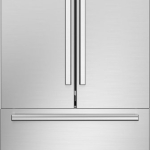 21 Cu. Ft. 2 Bottom-Freezer French Door Refrigerator with Automatic Ice Maker - Stainless Steel