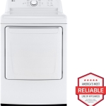 7.3 Cu. Ft. Electric Dryer with Sensor Dry - White