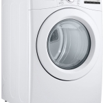 7.4 Cu. Ft. Stackable Electric Dryer with FlowSense - White