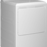 7.2 Cu. Ft. Electric Dryer with Long Venting up to 120 Ft. - White with Matte Black