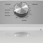  7.0 Cu. Ft. Electric Dryer with Wrinkle Prevent - White