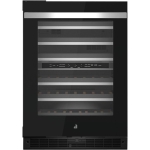 13-Bottle Built-In Dual Zone Beverage Cooler - Black