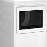 7.4 Cu. Ft. Front Load Electric Dryer with Sensor Dry - White with Matte Black