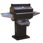 Black Grill On Aluminum Deck/Patio Mount - PFMGBOP