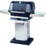 Grill on Column with Permanent Mounting Base