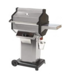 Natural Gas Grill On Stainless Cart