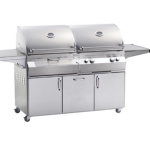 Combo Grill on Cart, One Infrared Burner, No Rotisserie